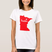 Minnesota Teacher Tshirt (Voorkant)