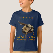 Minnesota Territory Insect De Roestige Gevlekte Bi