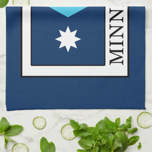 Minnesota Theedoek (Gevouwen)