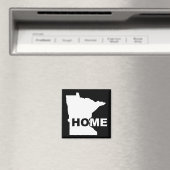 Minnesota Thuis Weg Van Staat Koelkastmagneet Magneet (Insitu (Vaatwasser))