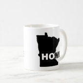 Minnesota Thuis Weg Van Staat Mok of Reis Mok (Voorkant rechts)