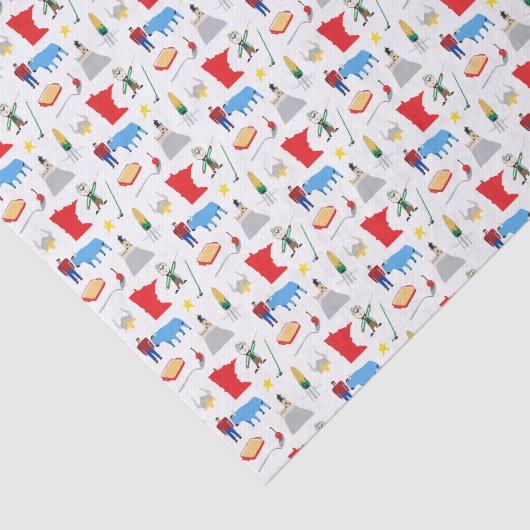 Minnesota Tissuepapier (Detail)