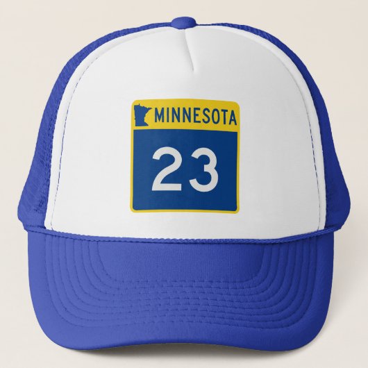 Minnesota Trunk Highway 23 Trucker Pet (Voorkant)