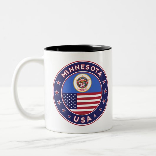 Minnesota Tweekleurige Koffiemok (Links)