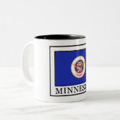 Minnesota Tweekleurige Koffiemok (Voorkant links)