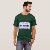 Minnesota Up North Sticker T-shirt (Voorkant volledig)