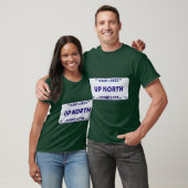 Minnesota Up North Sticker T-shirt (Unisex)