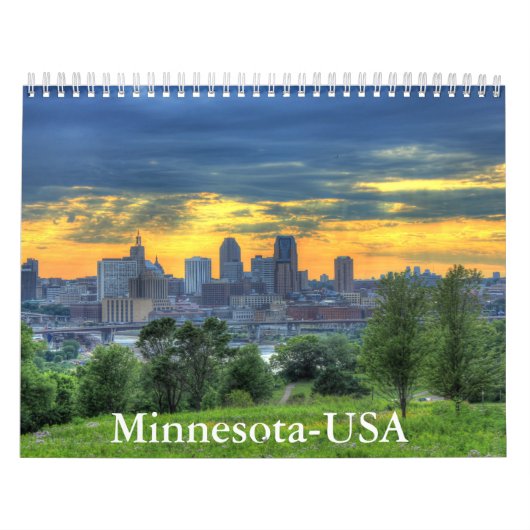 Minnesota-Verenigde Staten Agenda Kalender (Hoes)