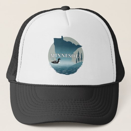 Minnesota Verenigde Staten Trucker Pet (Voorkant)
