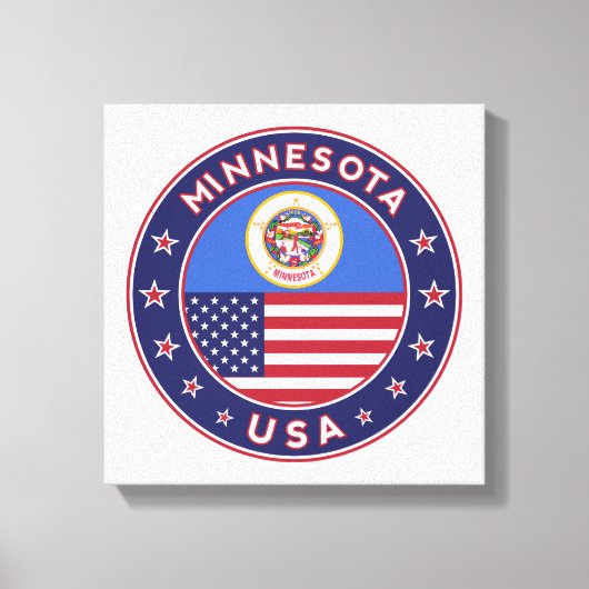 Minnesota, Verenigde Staten van Amerika, poster va Canvas Afdruk (Voorkant)