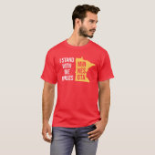 Minnesota verpleegstersstaking t-shirt (Voorkant volledig)