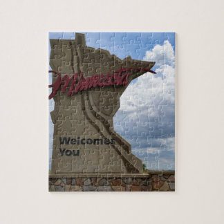 Minnesota verwelkomt u legpuzzel