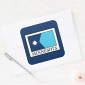 Minnesota Vierkante Sticker (Envelop)