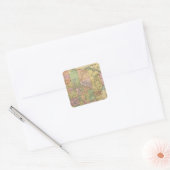 Minnesota Vierkante Sticker (Envelop)