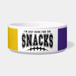 Minnesota Vikings hier voor de snacks huisdier Voerbakje