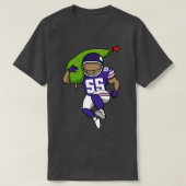 Minnesota Vikings Kerstboom T-shirt (Design voorkant)