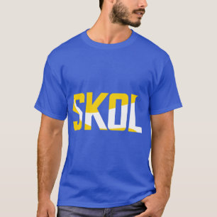 Minnesota Vikings Tekst Ontwerp Oversized T-shirt