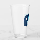 Minnesota Vlag Beer Glas (Rechts)