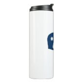 Minnesota Vlag Beer Thermosbeker (Gedraaid links)