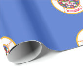 Minnesota vlag cadeaupapier (Rol Hoek)