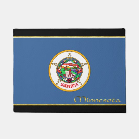 Minnesota vlag deurmat (Voorkant)