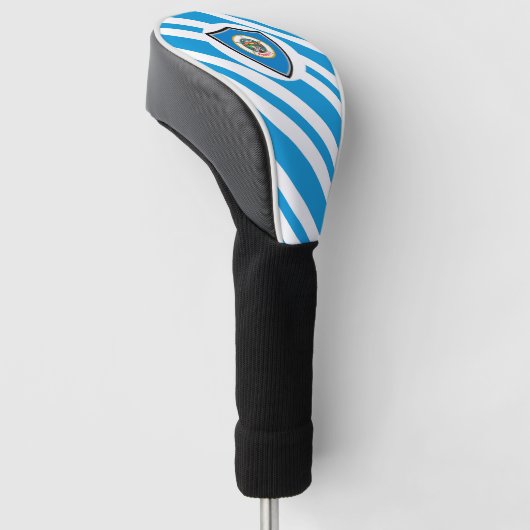 Minnesota vlag golfheadcover (Schuin)