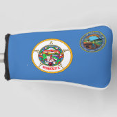 Minnesota vlag golfheadcover (Voorkant)