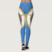 Minnesota vlag leggings (Achterkant)