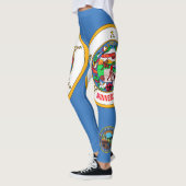 Minnesota vlag leggings (Links)