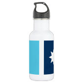 Minnesota Vlag Liberty Fles (Achterkant)