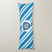 Minnesota vlag lichaamskussen (Achterkant (Verticaal))