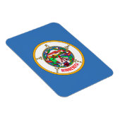 Minnesota vlag magneet (Rechterzijde)