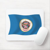 Minnesota Vlag Muismat (Met muis)