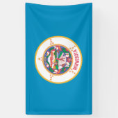 MINNESOTA-vlag - Spandoek (Verticaal)
