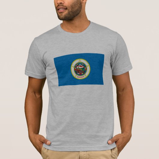 Minnesota Vlag T-shirt (Voorkant)