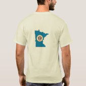 Minnesota-vlag T-shirt (Achterkant)