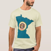 Minnesota-vlag T-shirt (Voorkant)