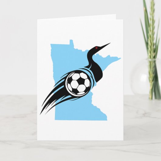 Minnesota Voetbal Loon Kaart (Voorkant)