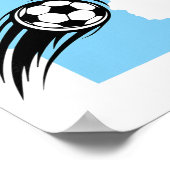 Minnesota Voetbal Loon Poster (Hoek)
