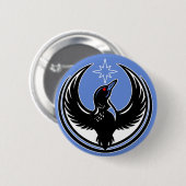 Minnesota Vogel Duiker Protest Ronde Button 5,7 Cm (Voorkant /achterkant)