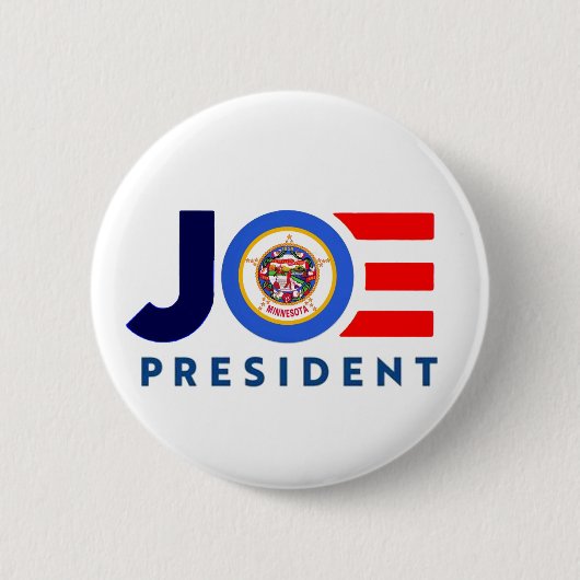 Minnesota voor Joe 2020 Ronde Button 5,7 Cm (Voorkant)