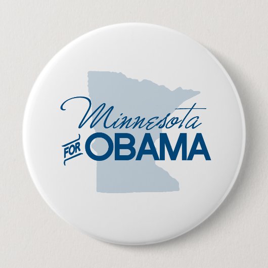 Minnesota voor Obama.png Ronde Button 4,0 Cm (Voorkant)