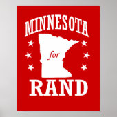 MINNESOTA VOOR RAND PAUL POSTER (Voorkant)