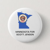 MINNESOTA VOOR SCOTT JENSEN GOVERNOR BUTTON (Voorkant)