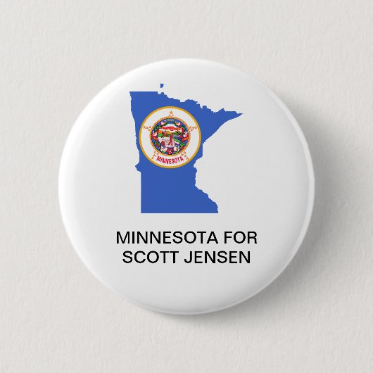MINNESOTA VOOR SCOTT JENSEN GOVERNOR BUTTON (Voorkant)