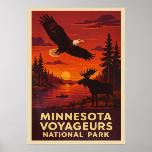 Minnesota Voyageurs National Park V02 Poster (Voorkant)