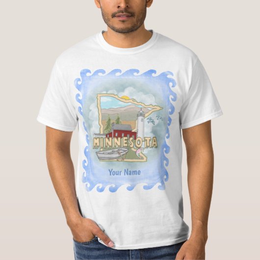 Minnesota Vuurtoren t-shirt (Voorkant)