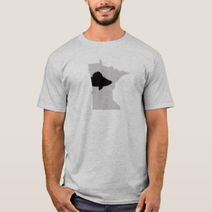 Minnesota Walleye Silhouette T-shirt