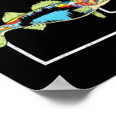 Minnesota Walleye Vist Freshwater Fisherman Wal Poster (Hoek)