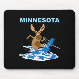 Minnesota Waterskiën Eland Elandmeer Vakantie Muismat
